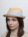 Шляпа STETSON арт. 1238567 TRILBY RAFFIA (кремовый)